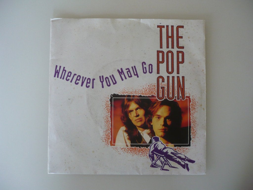 Vinyl Single The Pop Gun ( Wherever you may go ), Ophalen of Verzenden, Gebruikt, 7 inch, Pop