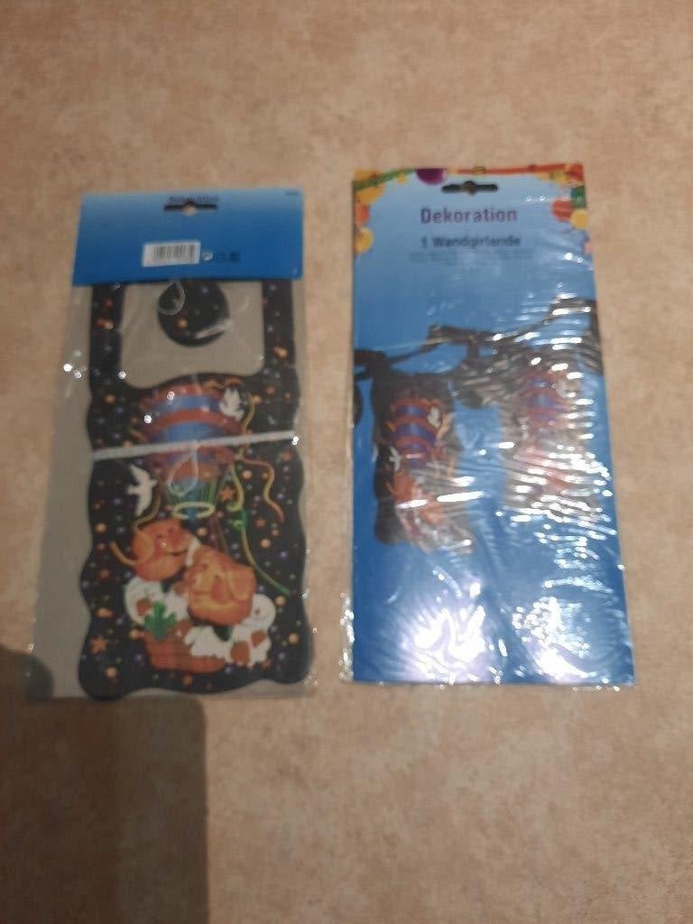 nieuwe wand guirlandes voor het feest, Ophalen of Verzenden, Nieuw, Feestartikel