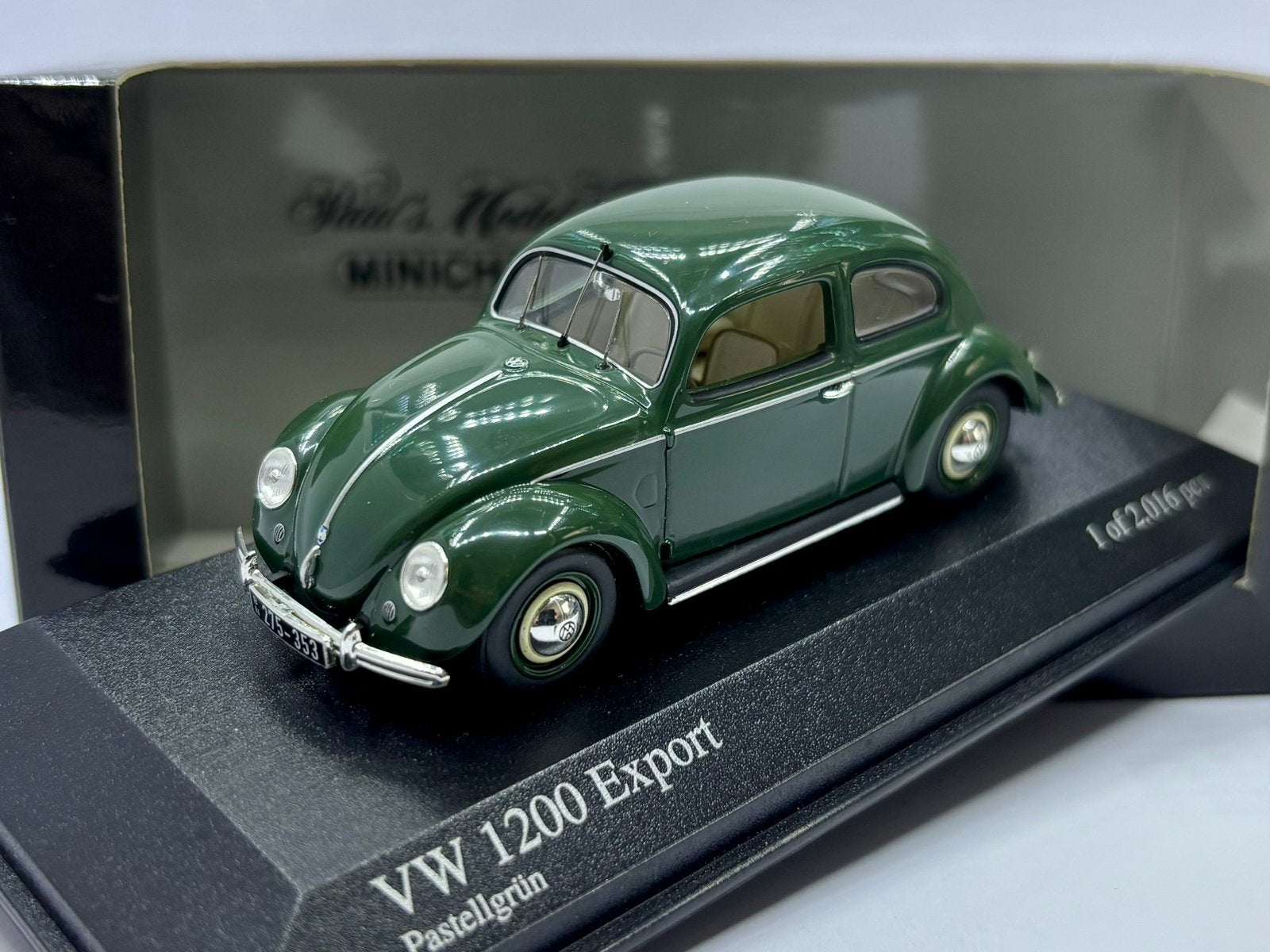 1:43 Volkswagen kever 1200 export 1951, Enlèvement ou Envoi, Comme neuf, MiniChamps