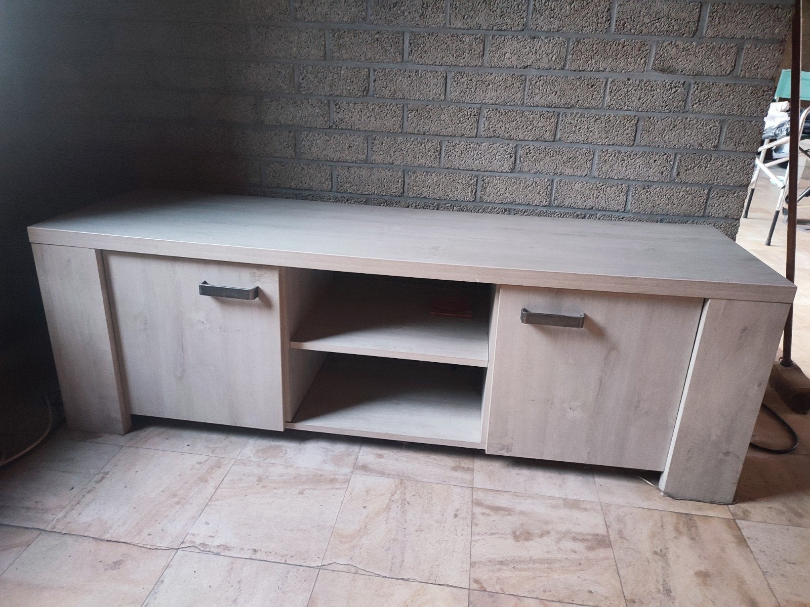 Landelijke stijl Tv kast met deuren, Maison & Meubles, Armoires | Mobilier de télévision, Enlèvement