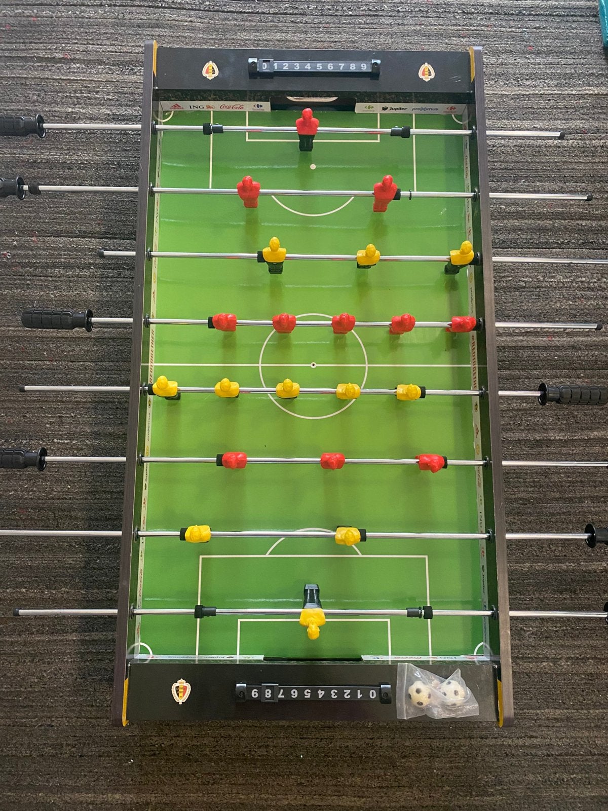 Voetbaltafel voor kinderen Rode Duivels, Ophalen, Gebruikt