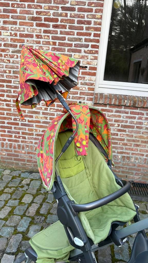 Kinderwagen/poussette  Stokke Xplory met vele toebehoren, Enlèvement