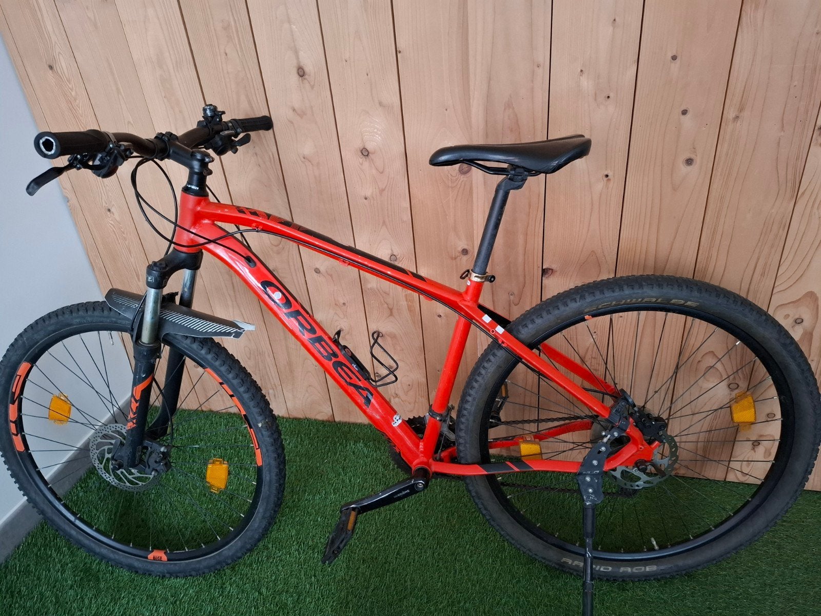 Mountainbike Orbea, Ophalen