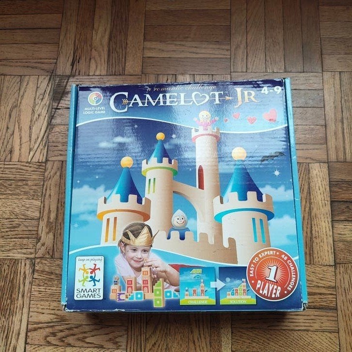 Camelot Jr. - denkpuzzel/Smartgame, Kinderen en Baby's, Speelgoed | Kinderpuzzels, Ophalen, 2 tot 4 jaar, Gebruikt, Van hout