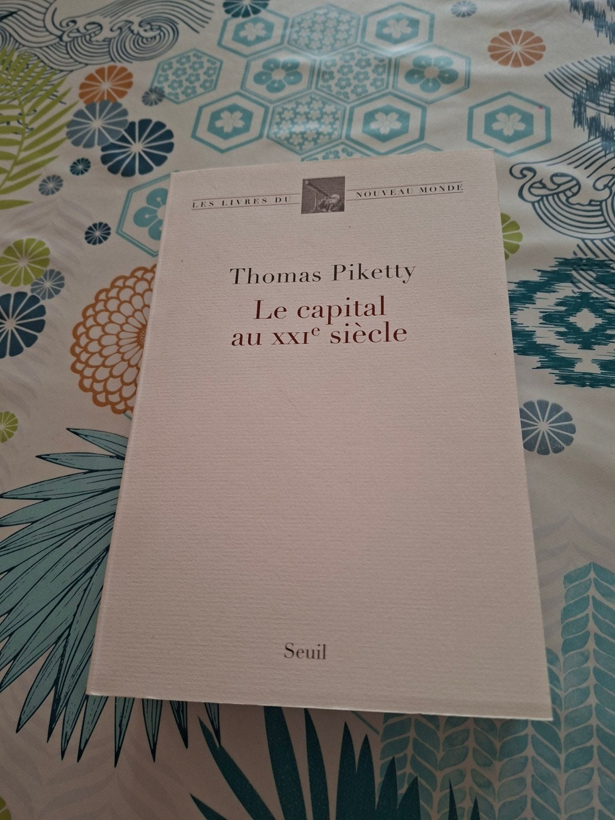 Thomas Piketty. Le caputal au XXIe siècle, Enlèvement ou Envoi