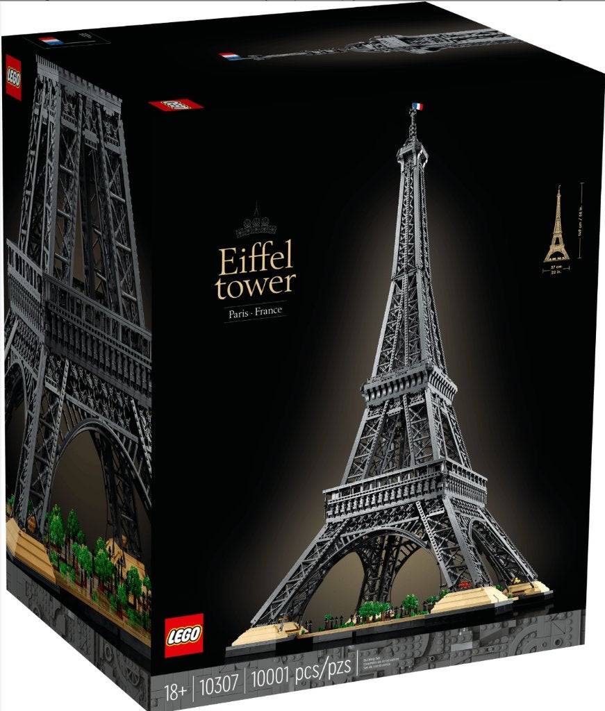 Lego 10307 - Eifeltoren, Ophalen, Zo goed als nieuw, Complete set, Lego