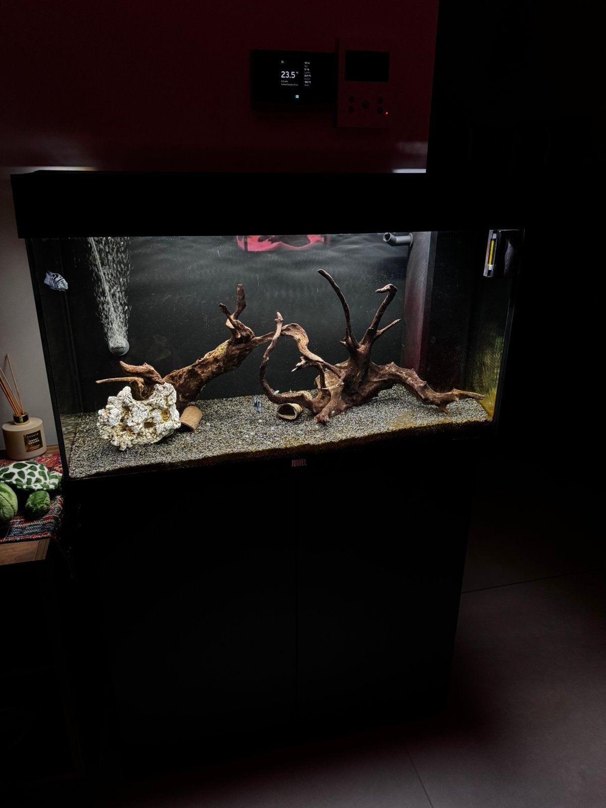 Te koop juwel rio 125, 100% lekvrij, Poissons inclus, Aquarium d'eau douce rempli, Enlèvement, Utilisé