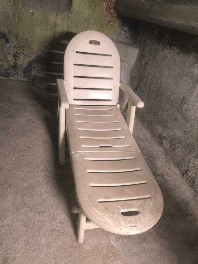 Chaise de jardin pliante