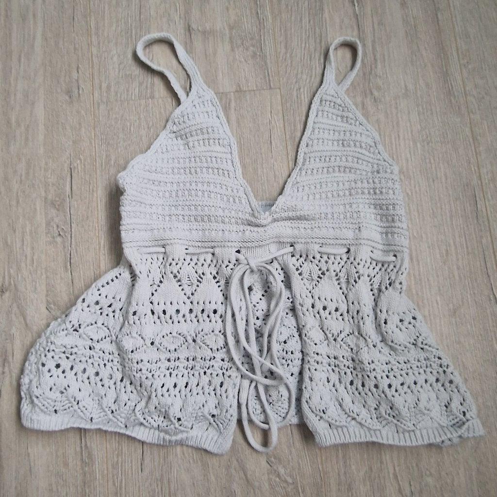 Top Bershka S kant, Kleding | Dames, Topjes, Wit, Nieuw, Bershka, Ophalen of Verzenden