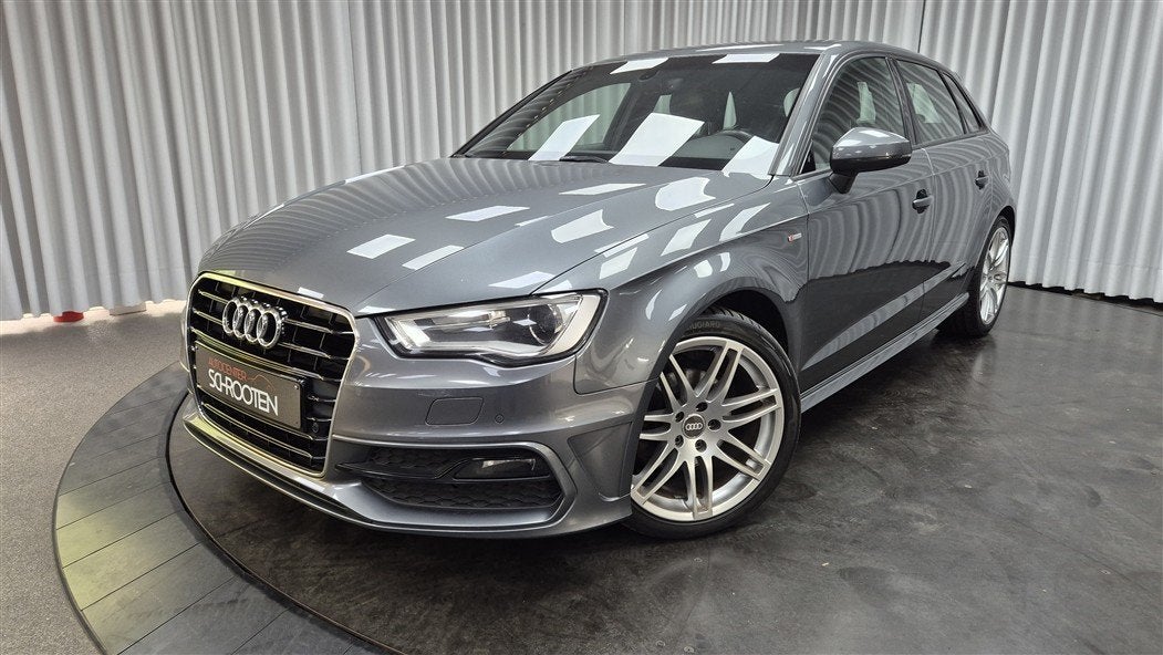 Audi A3 SB 1.6 TDI S-Line (année de construction 2019), Autos, Audi, Cuir, Argent ou Gris, Achat, Entreprise