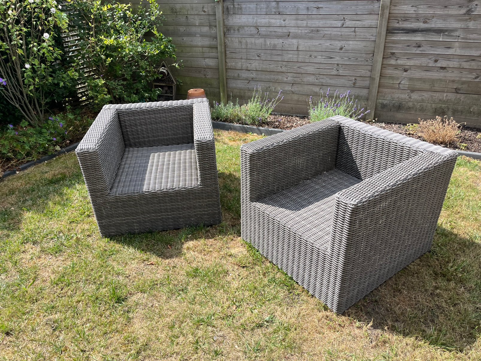 Hartman tuinset, Tuin en Terras, Tuinsets en Loungesets, Ophalen, Kunststof, Gebruikt, Bank