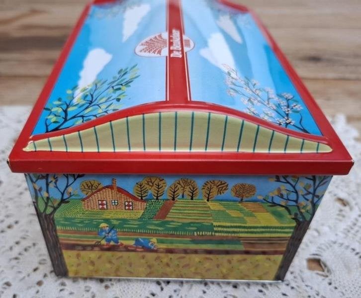 Blik 4 jaargetijden , De Beukelaer, Ophalen of Verzenden, Gebruikt, Koek(jes), Overige merken