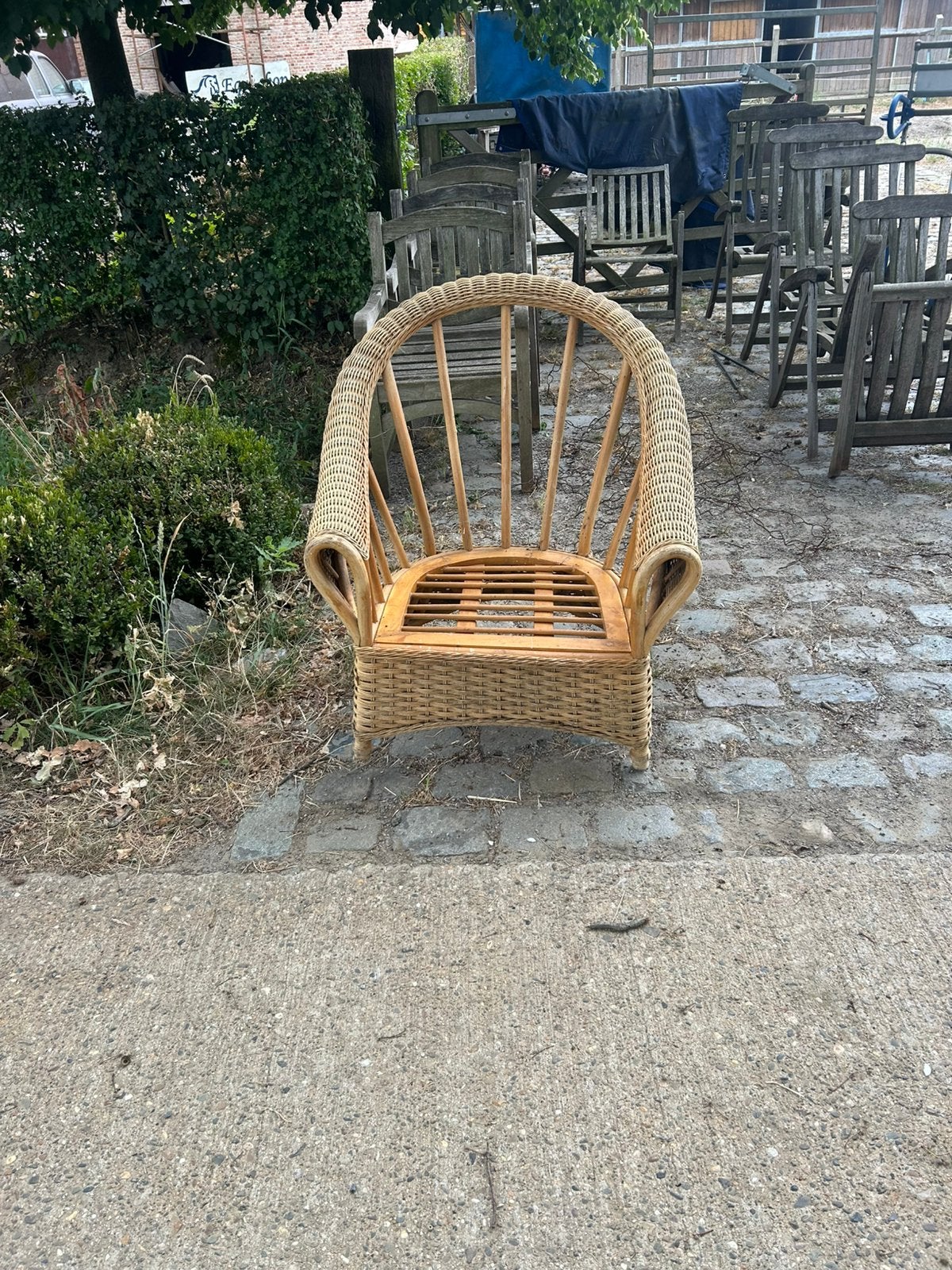 Chaise en rotin, Maison & Meubles, Enlèvement