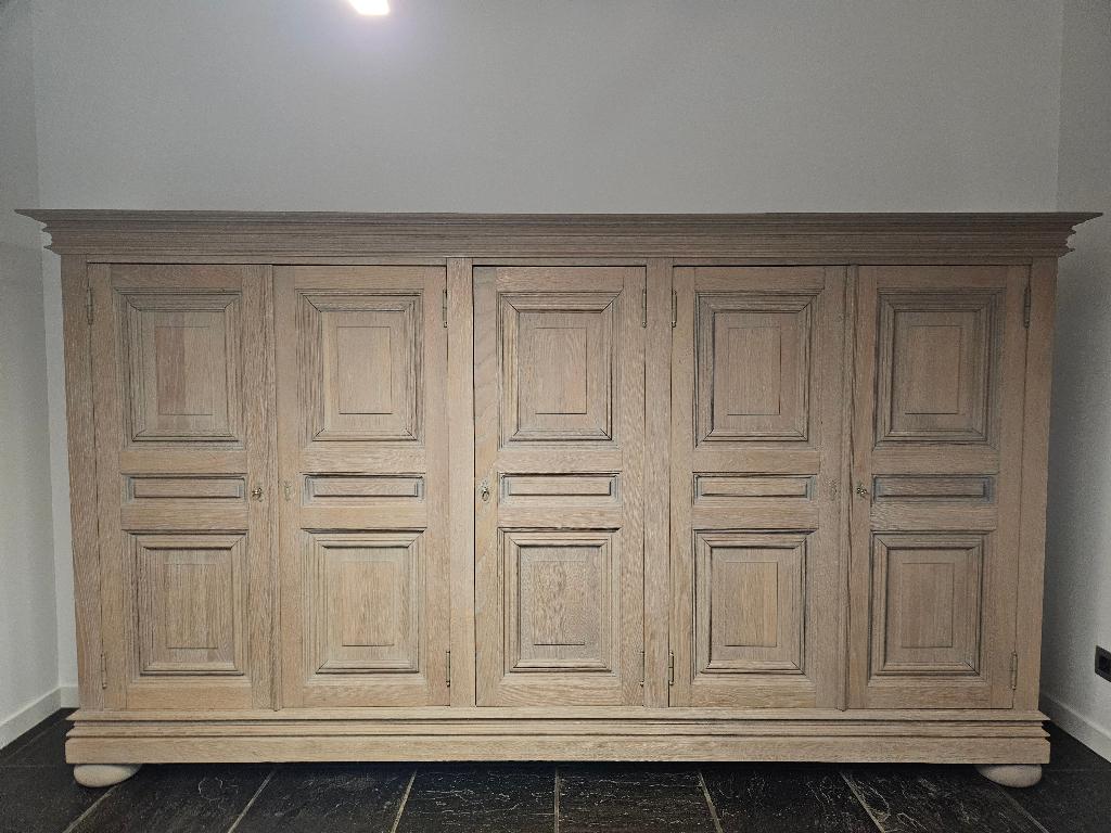 Eiken eetkamer, Ophalen, Gebruikt, Landelijk / rustiek