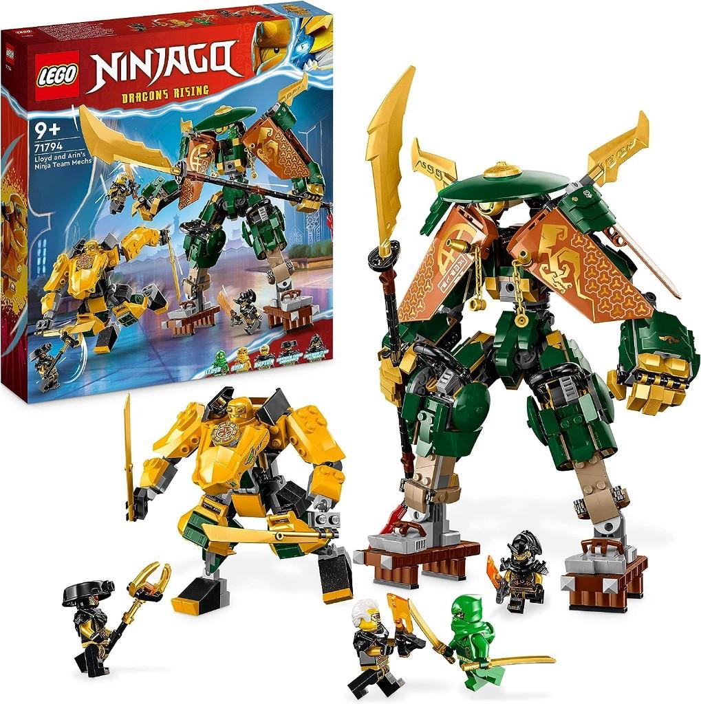 Neuf - Lego L'équipe de robots ninjas Lloyd et Arin (71794), Lego, Nieuw, Ophalen of Verzenden, Ninjago