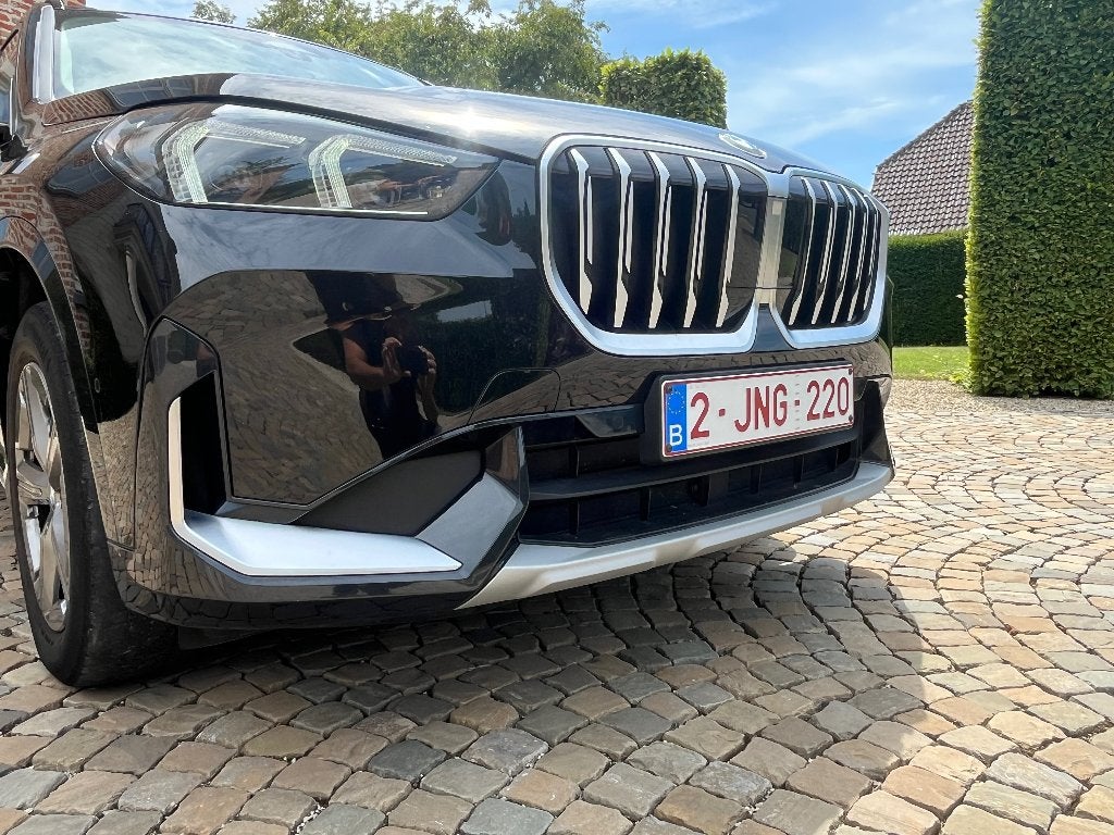 BMW X1, Auto's, BMW, Zwart, Leder, 5 deurs, 3 cilinders