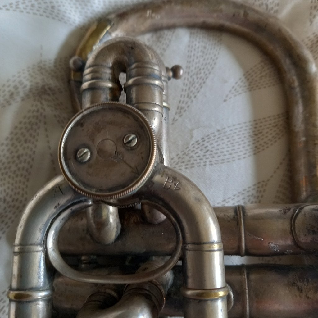 cornet in sib eb si., Muziek en Instrumenten, Ophalen of Verzenden, Gebruikt