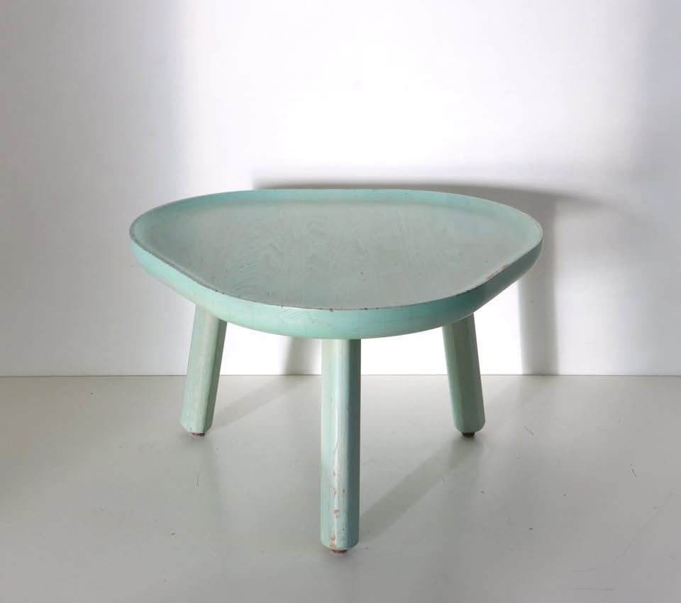 Zeldzame Karimoku New Standard Soft Triangle salontafel, Ophalen, Tafel, Hout