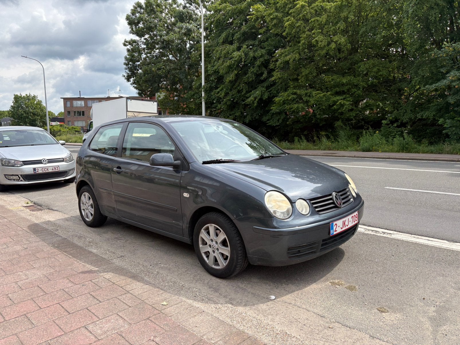 Volkswagen polo - 1.2 benzine - 140.000km, Auto's, Zwart, 1198 cc, Electronic Stability Program (ESP), Particulier