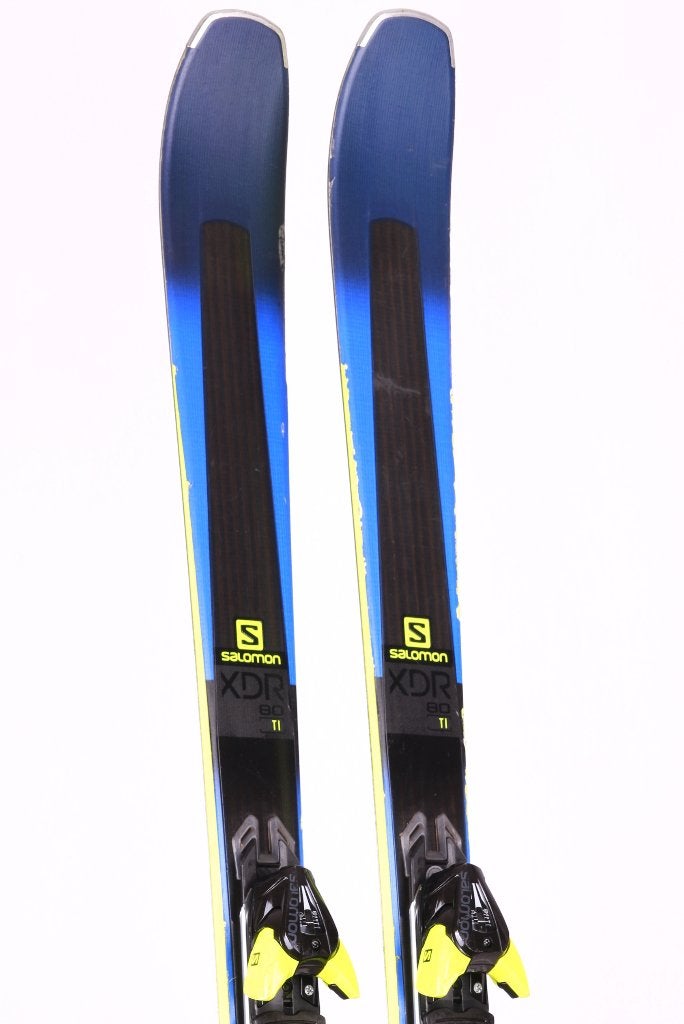 183 cm ski's SALOMON XDR 80 TI, woodcore, titanium + Salomon, Verzenden, Salomon, Carve, 180 cm of meer