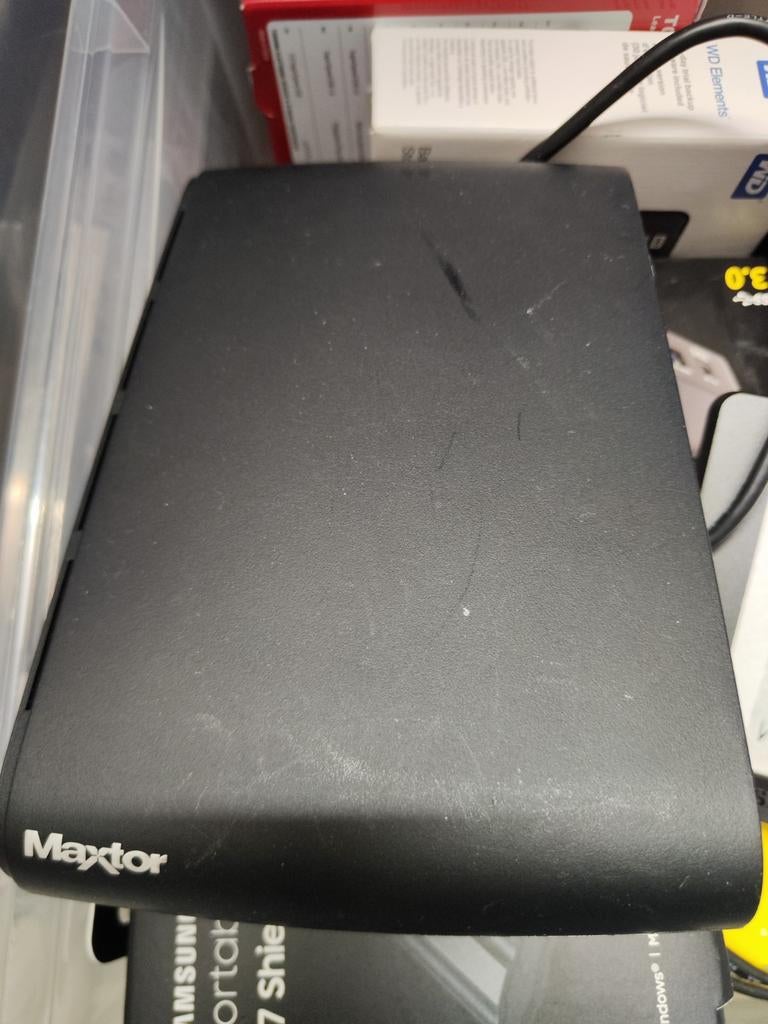 Disque dur externe, Informatique & Logiciels, Enlèvement, Utilisé, Maxtor