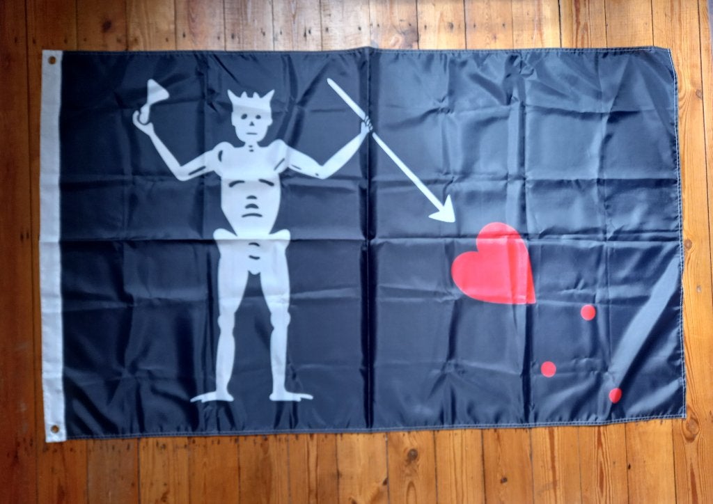 ⚠️ Drapeau Pirate Barbe Noire, Ophalen of Verzenden, Nieuw