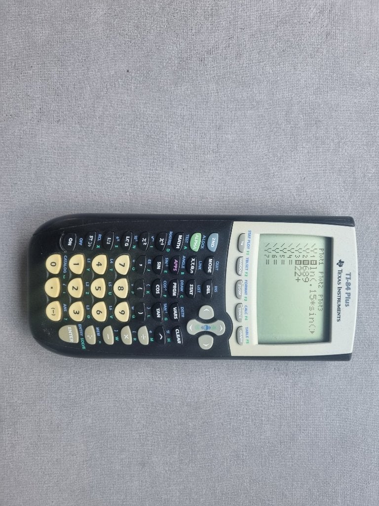 TI84 Plus Texas Instruments Grafisch rekenmachine, Diversen, Ophalen of Verzenden, Grafische rekenmachine, Gebruikt