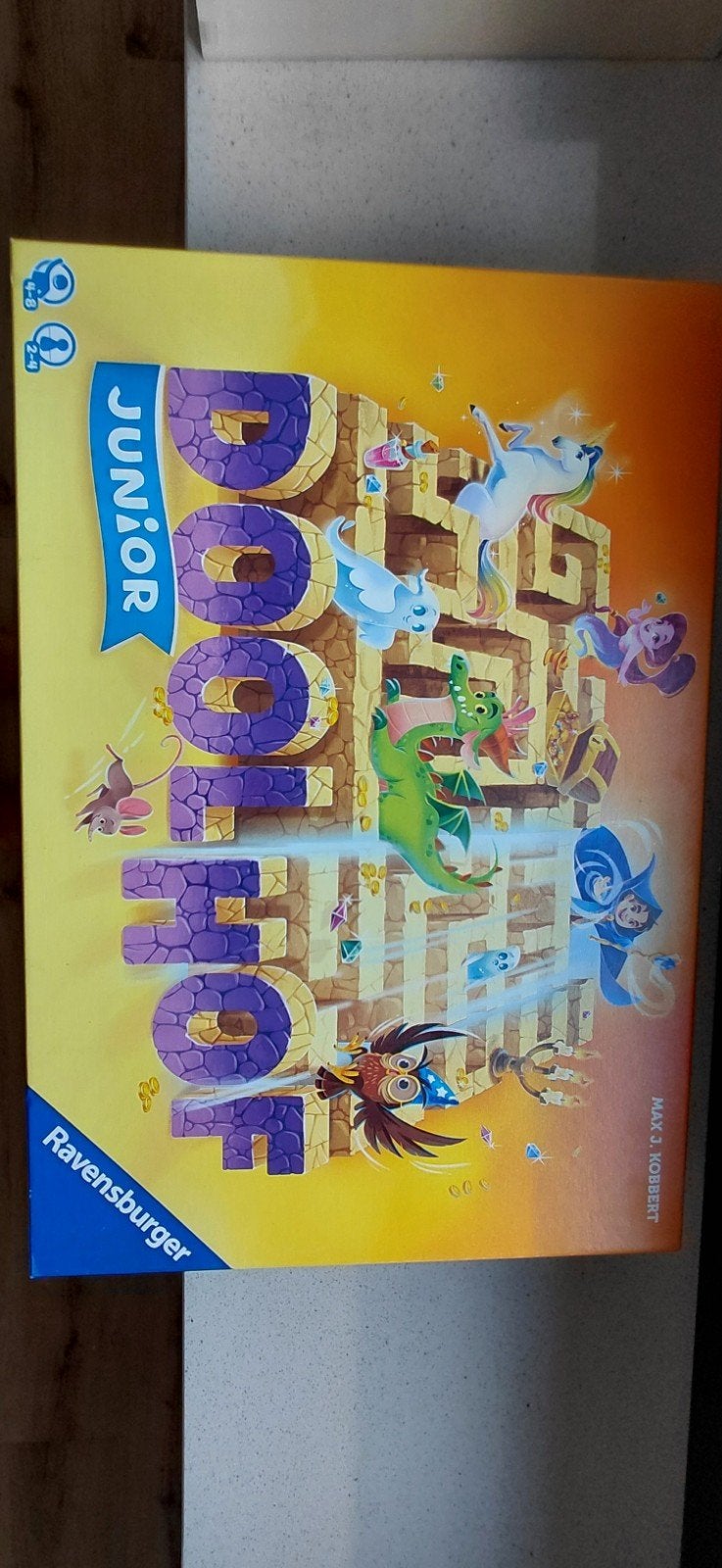 ravensburger - doolhof junior, Hobby en Vrije tijd, Drie of vier spelers, Ophalen, Zo goed als nieuw, Ravensburger