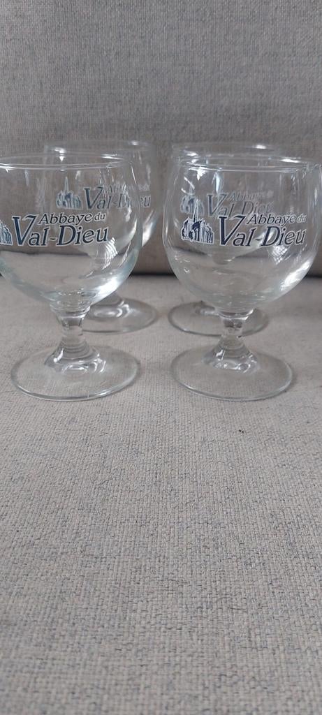 4 Galopin Val Dieu glazen voor kleine voetjes, Verzamelen, Ophalen of Verzenden