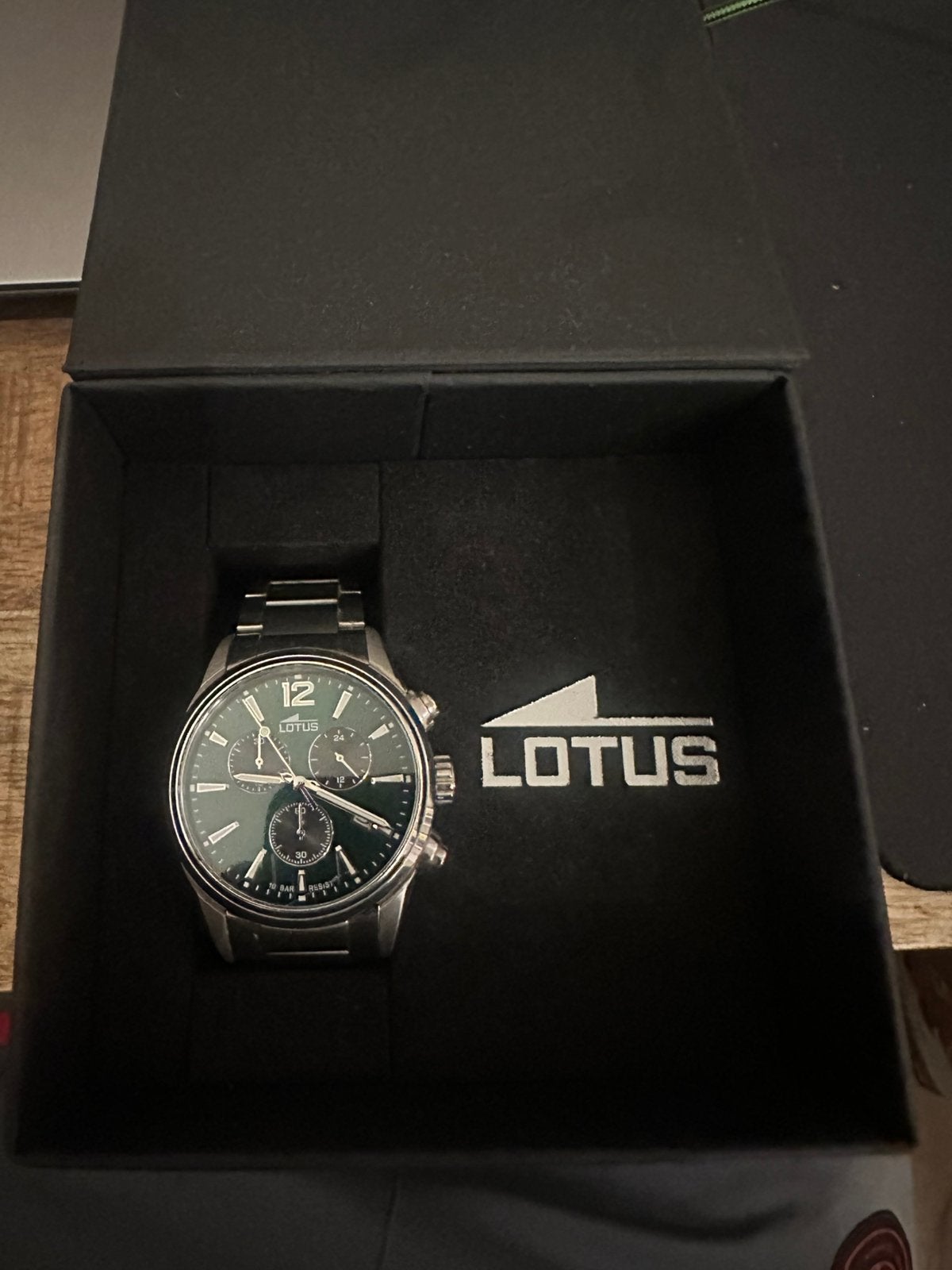 Lotus horloge, Handtassen en Accessoires, Ophalen, Staal, Gebruikt, Staal