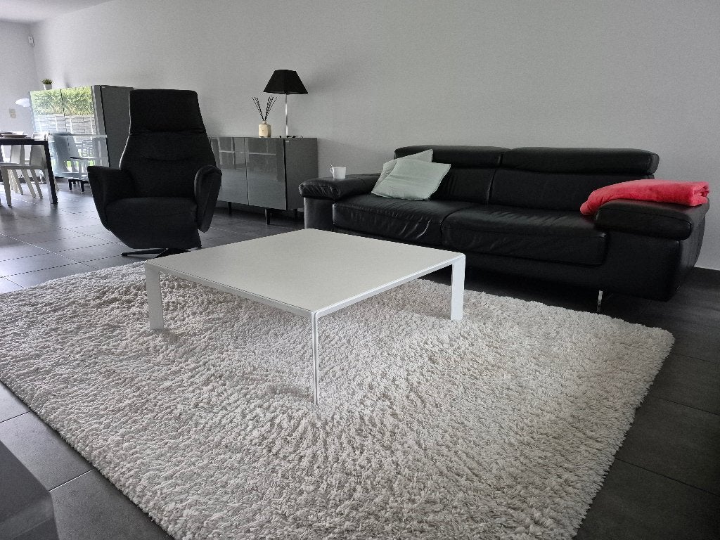 Salontafel keramische steen, Huis en Inrichting, Ophalen, Gebruikt, 50 tot 100 cm, Vierkant