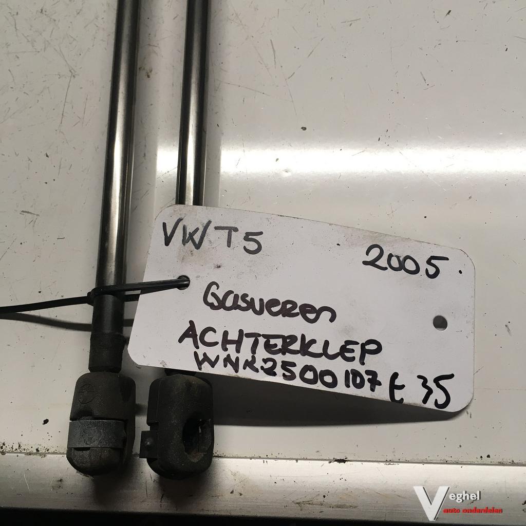 Vw Transporter T5 1.9 Diesel 2005 Achterklep Gasveren set, Auto-onderdelen, Carrosserie, Gebruikt, Ophalen of Verzenden