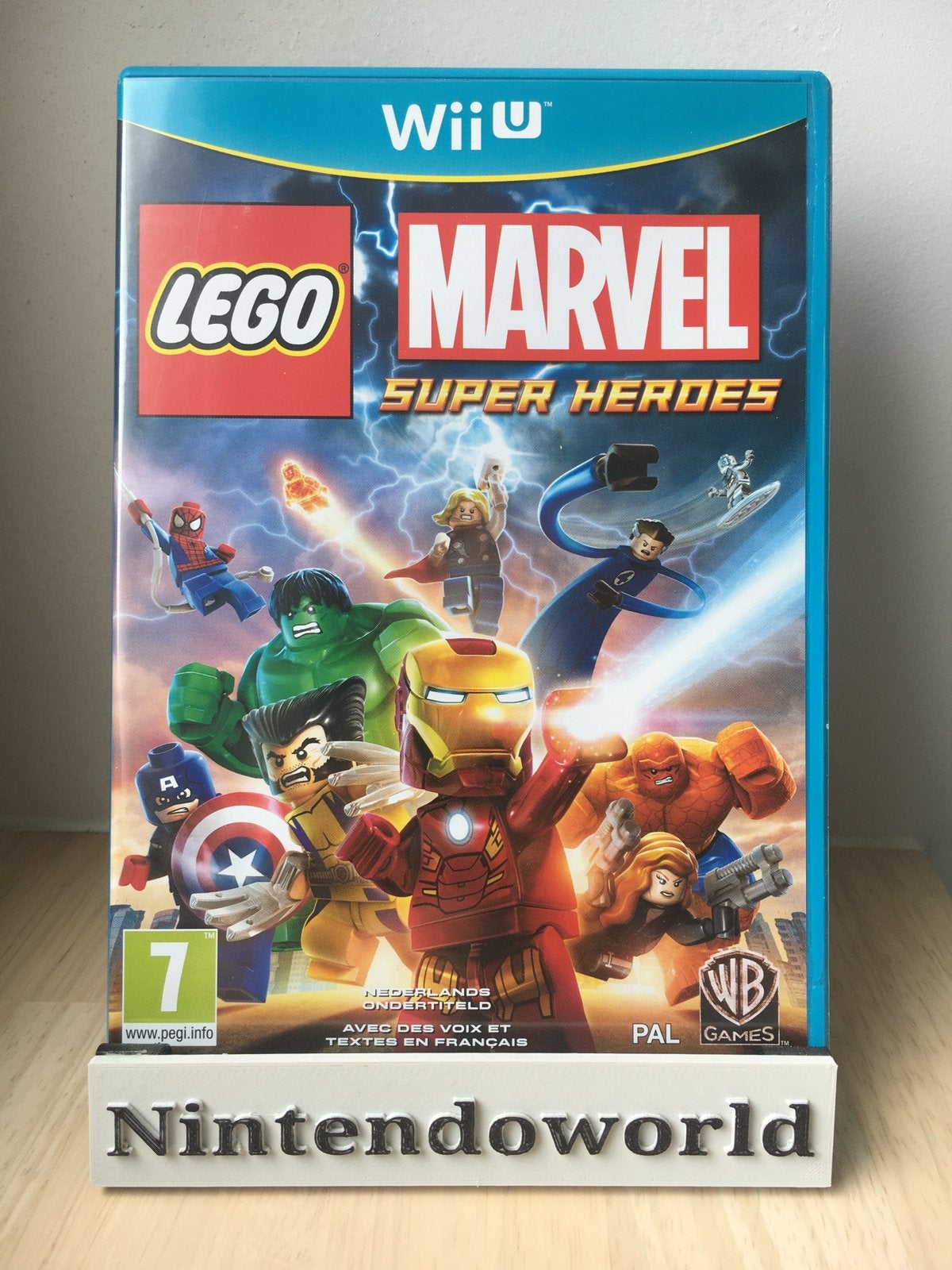 Lego Marvel Super Heroes (Wii U), Consoles de jeu & Jeux vidéo, Jeux | Nintendo Wii U, Enlèvement ou Envoi, Comme neuf