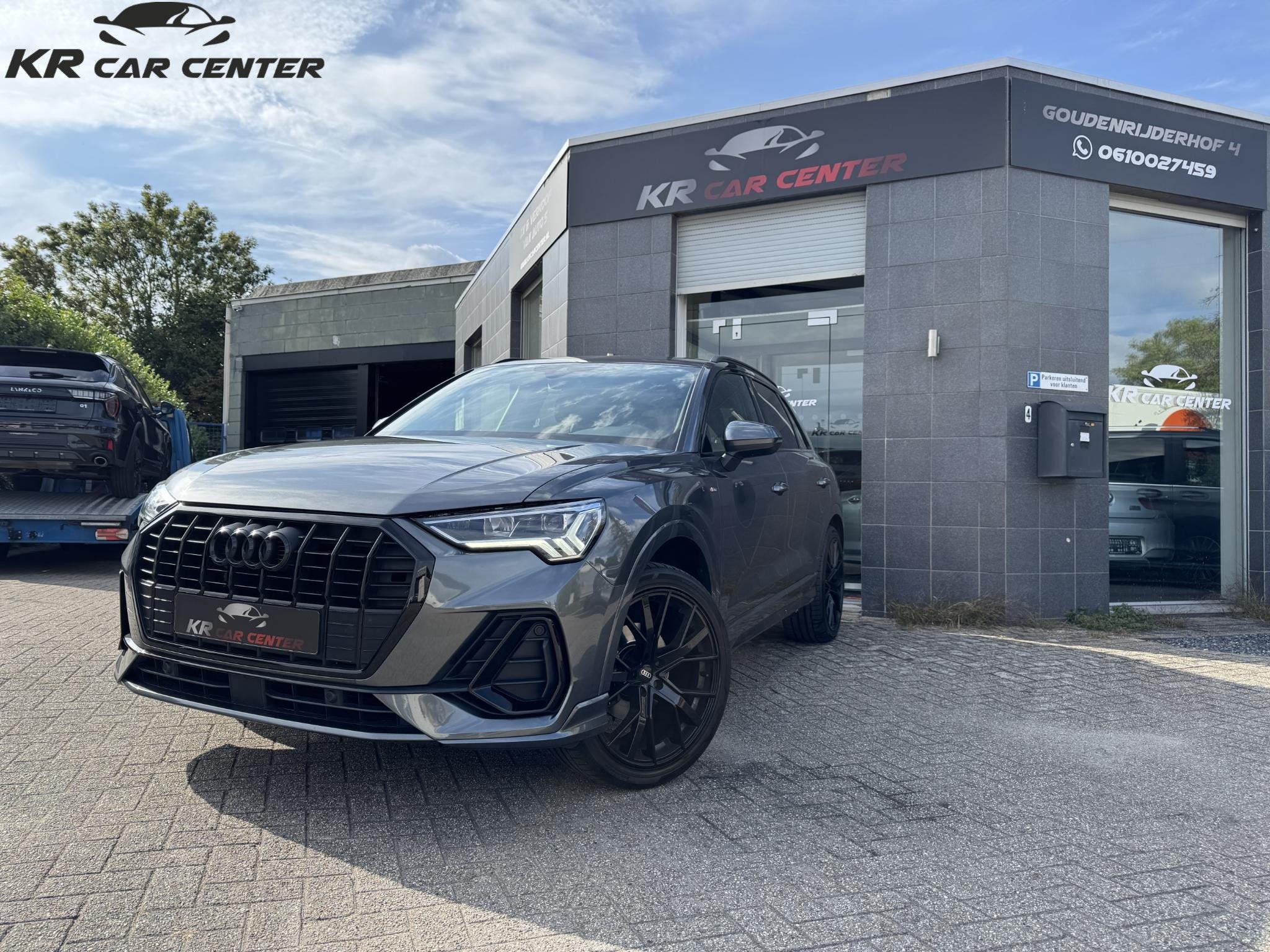 Audi Q3 35 TFSI 3x S-line VIRTUAL-CAMERA-TREKHAAK-LED-20'', Argent ou Gris, Achat, 1800 kg, Entreprise