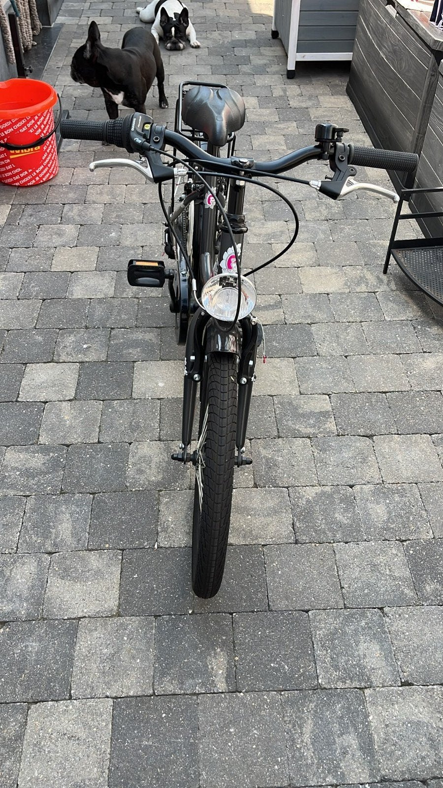 Kinderfiets, Ophalen