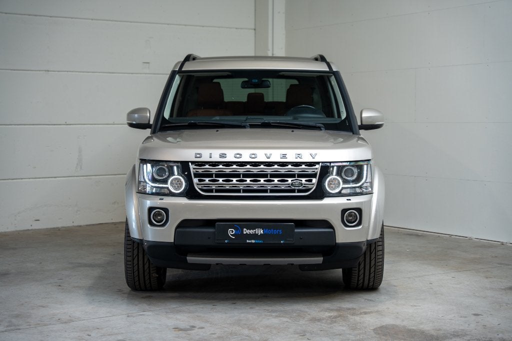 Land Rover Discovery 3.0 SDV6 -7 sièges en cuir marron -Pano, Autos, Land Rover, Cuir, Achat, Euro 6, Entreprise