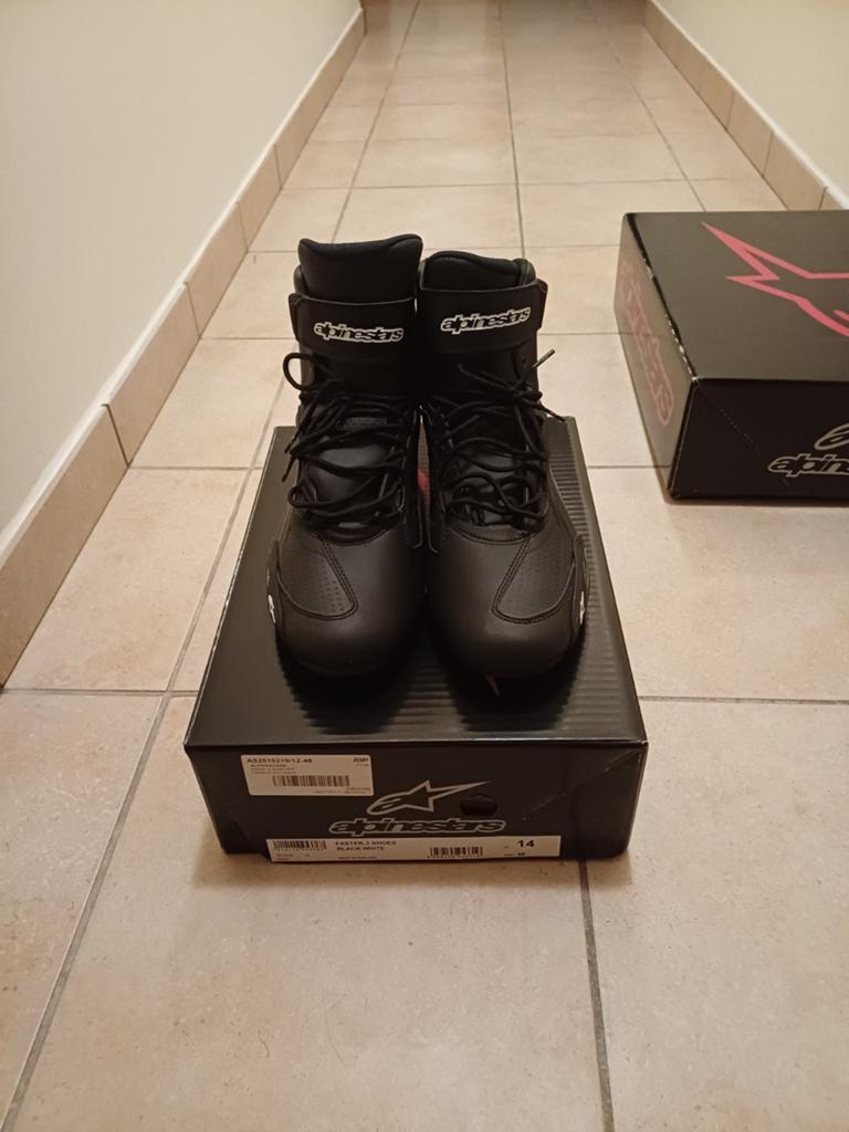 Alpinestars faster 3 motorschoenen, Motoren, Ophalen, Tweedehands, Alpinestar