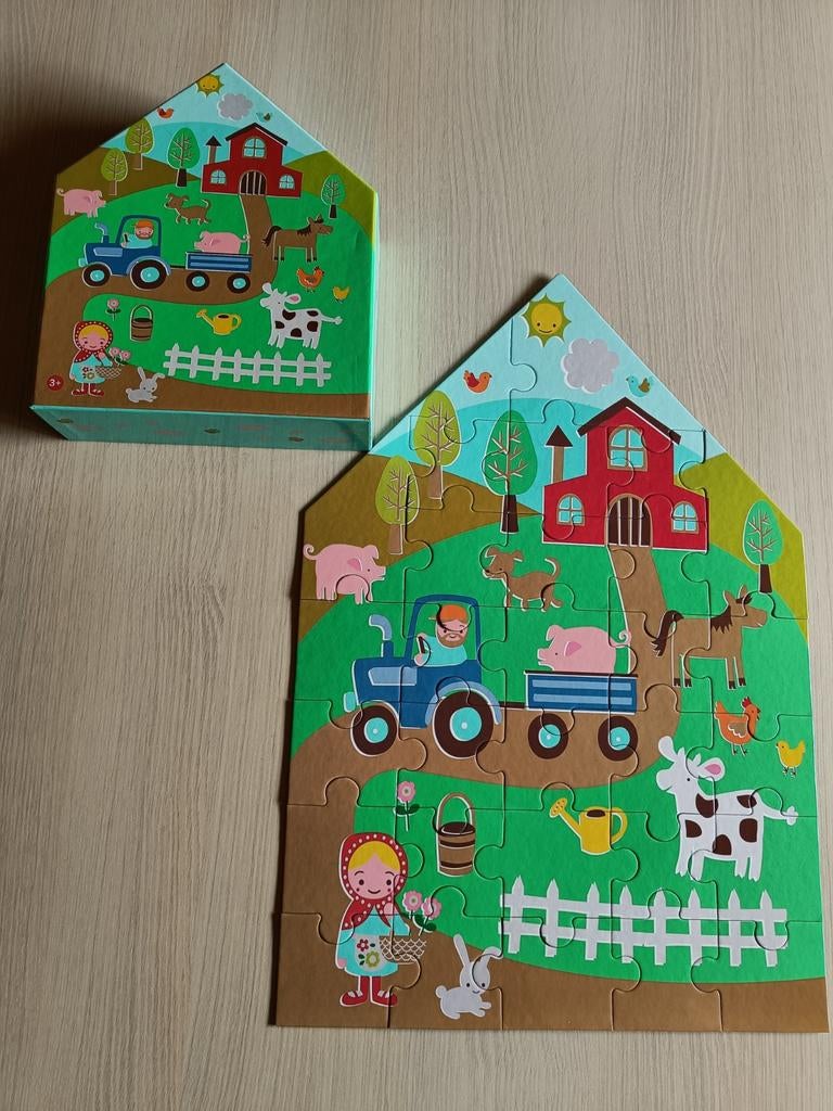 Puzzel boerderij Hema 30 stuks, Ophalen of Verzenden