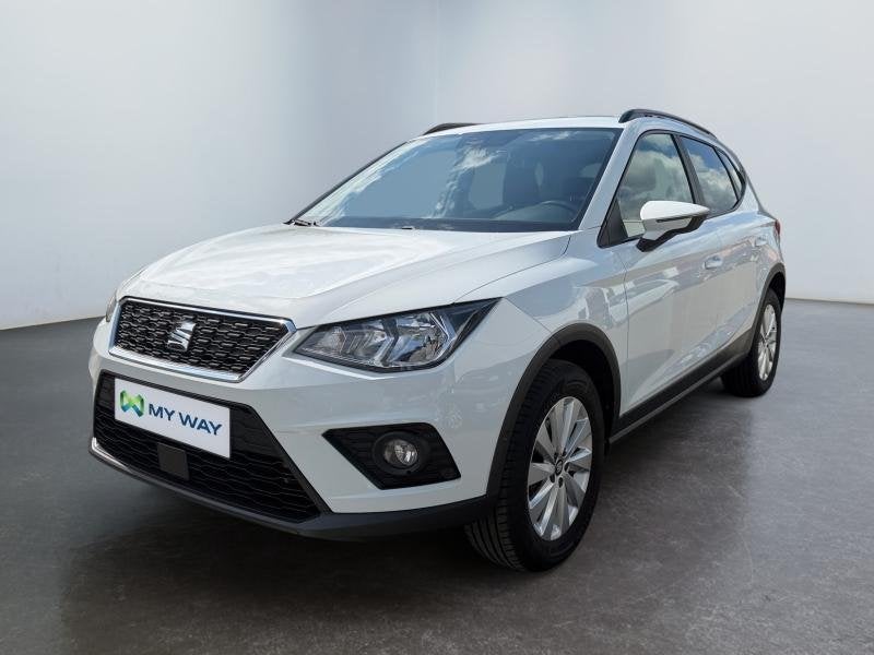 Seat Arona Style*GPS*Caméra*Carplay*Capteurs Av/Ar*Clim aut, 116 pk, Wit, Handgeschakeld, 5 deurs