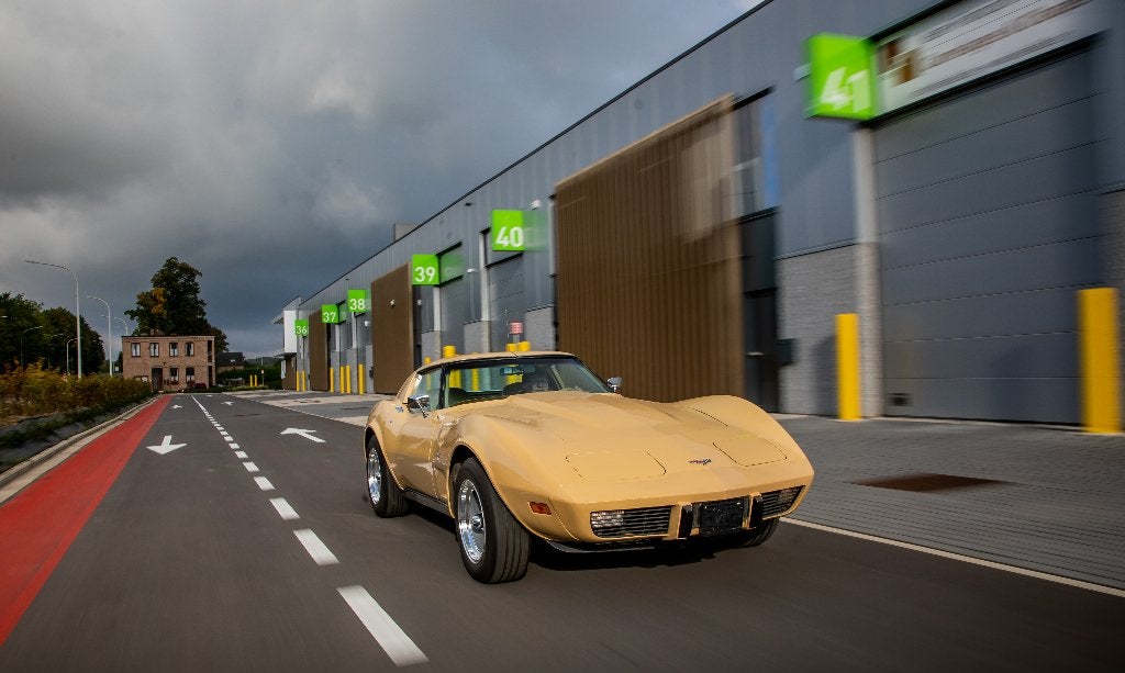 Chevrolet Corvette C3 à boîte manuelle 1977, Autos, Cuir, Achat, Beige, 2 places