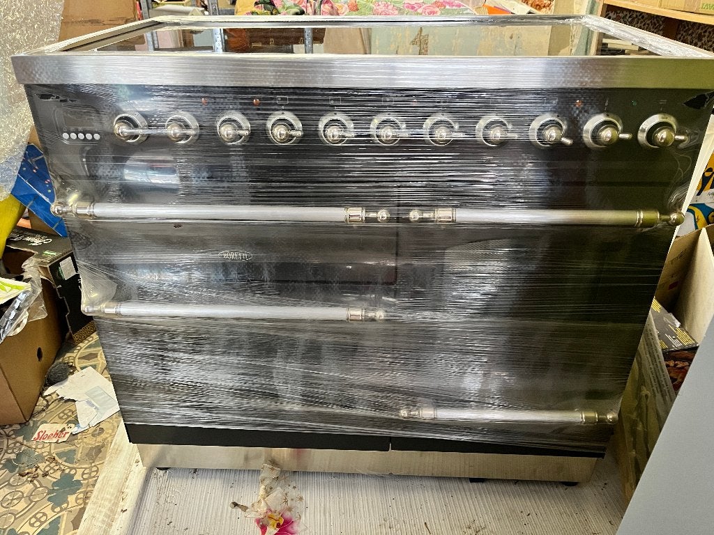 Poêle Boretti - électrique - neuf, Neuf, 85 à 90 cm, Plaque chauffante, Enlèvement