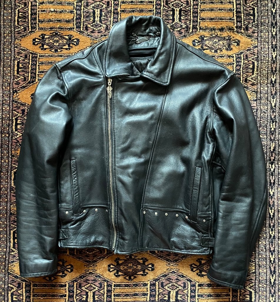 Harley Davidson lederen motor jas, Motos, Seconde main, Manteau | cuir, Harley davidson, Hommes