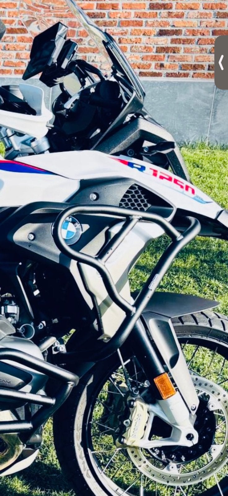 Valbeugel/ crush bar  boven, bmw 1250gs, Ophalen, Gebruikt
