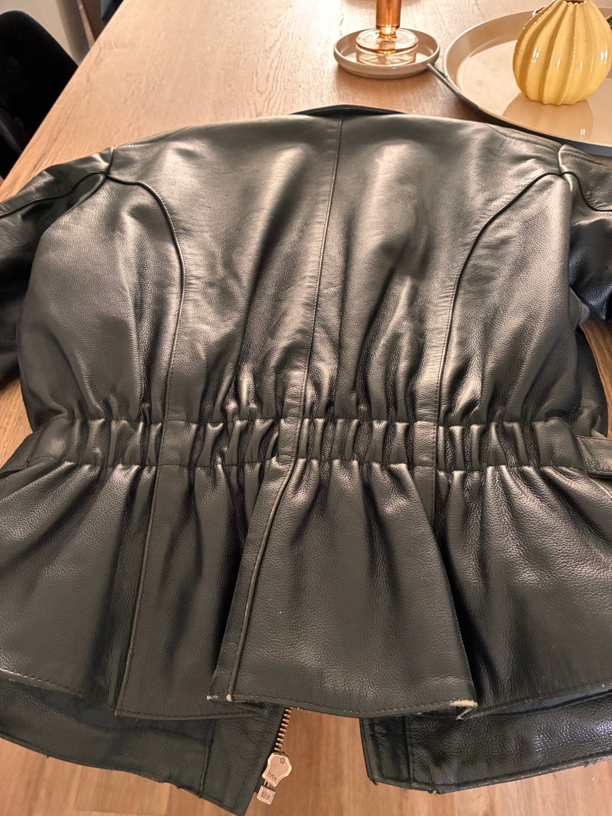 Lederen motorvest, Enlèvement, Seconde main, Hommes, Manteau | cuir