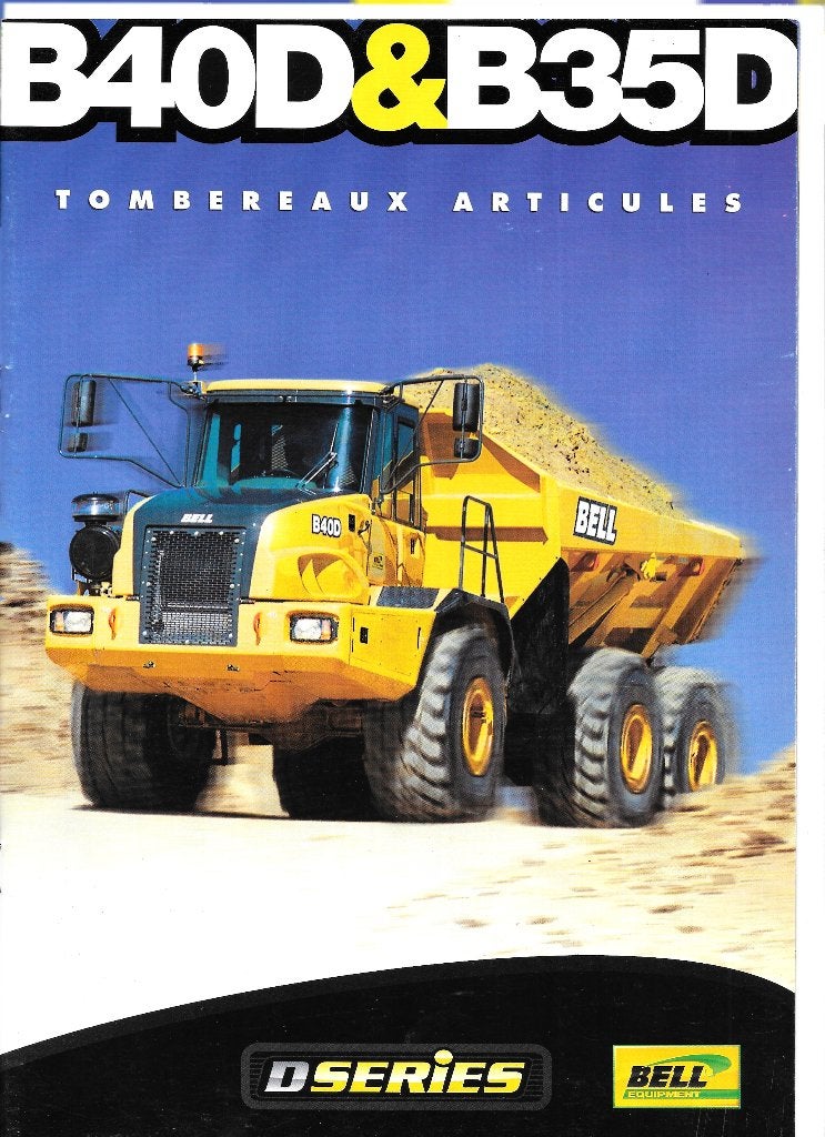 BELL D-SERIE, Boeken, Auto's | Folders en Tijdschriften, Ophalen of Verzenden, Zo goed als nieuw, Overige merken