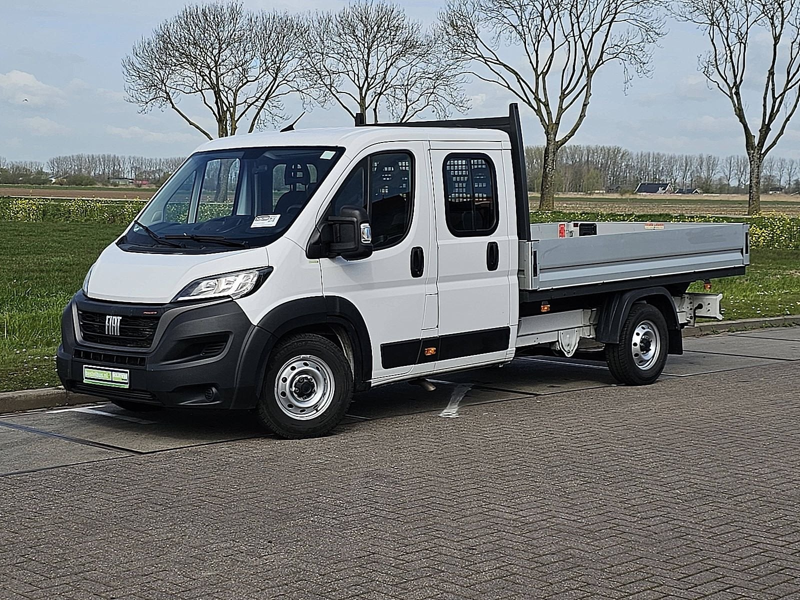Fiat Ducato 35H 2.3 MultiJet L3H1 DC Open Laadbak MAXI XXL, Auto's, Voorwielaandrijving, 4 deurs, Gebruikt, Euro 6