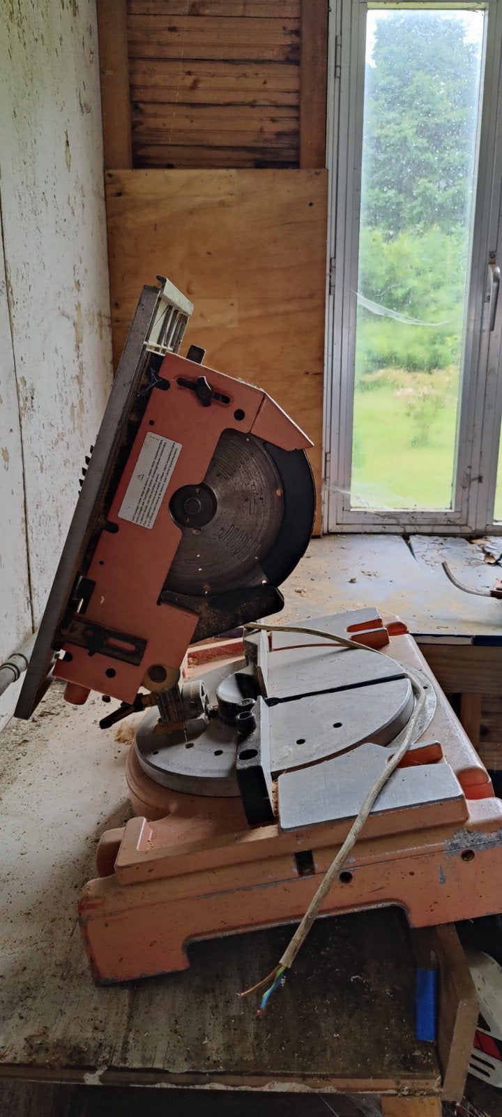 Vintage verstekzaag Stayer SC281 (jaren 80), Bricolage & Construction, Outillage | Scies mécaniques, Stayer, Enlèvement, Utilisé