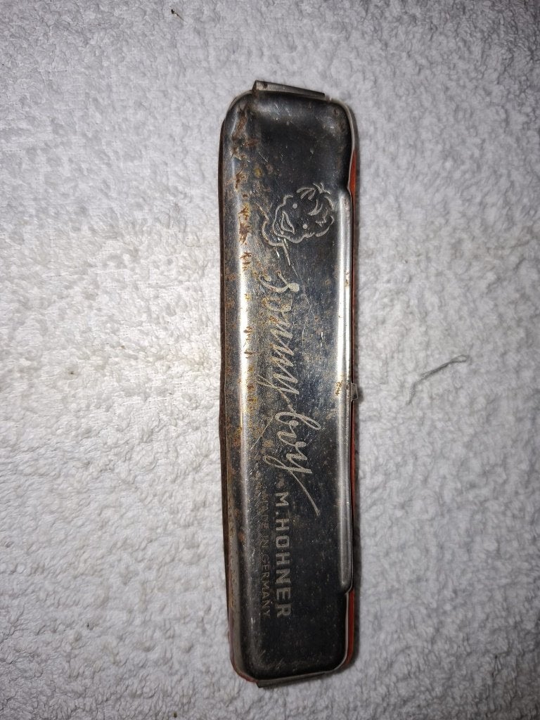 oude mondharmonica Hohner, jaren 1940-50, Enlèvement ou Envoi