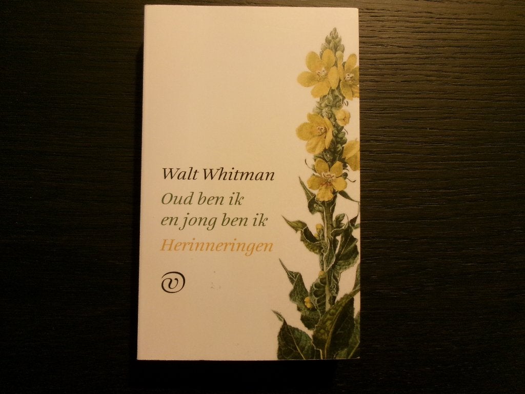 Oud ben ik en jong ben ik  -Herinneringen-  Walt Whitman-, Ophalen of Verzenden, Amerika