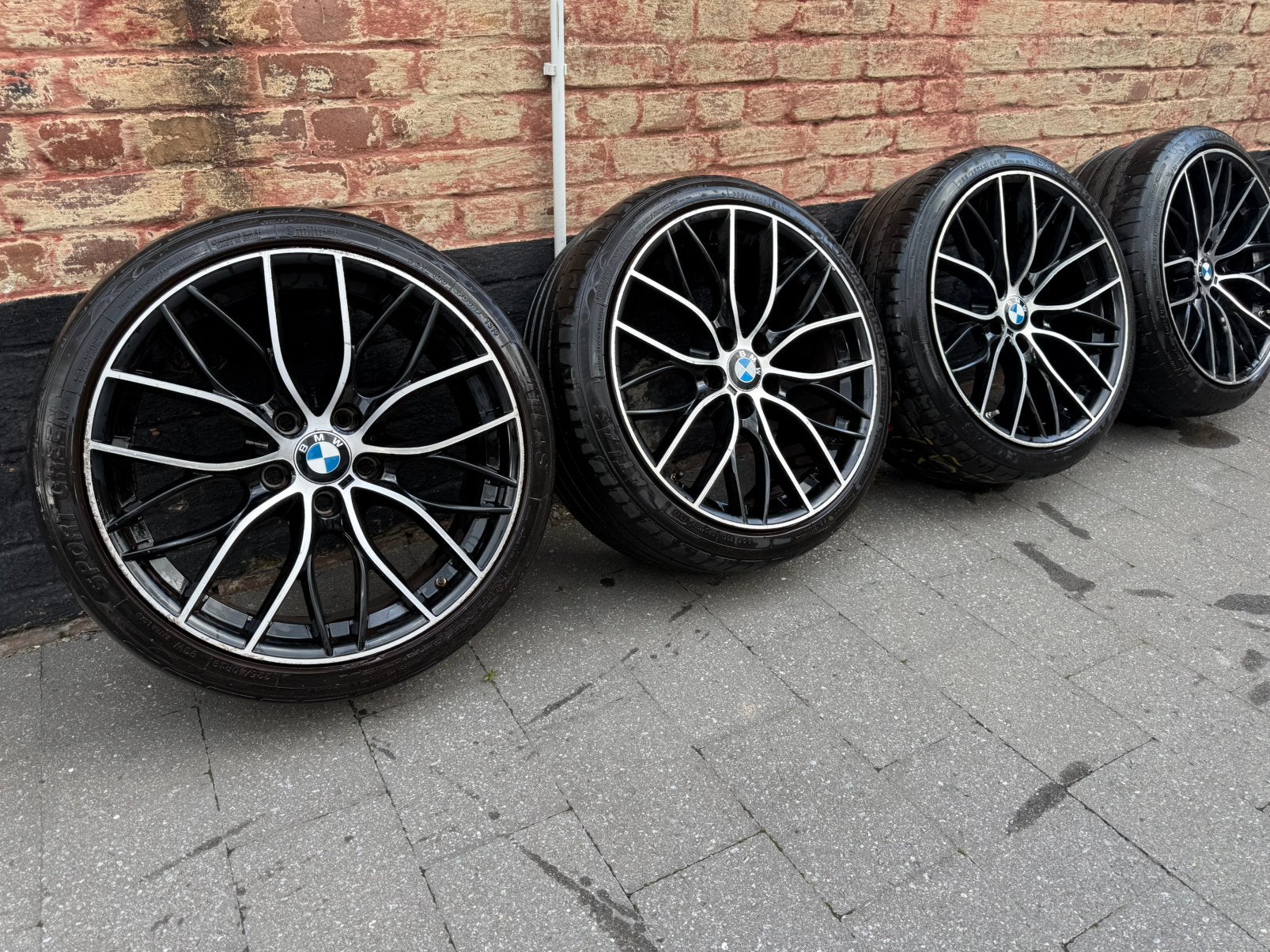 19 inch bmw m velgen breedset f30, Auto-onderdelen, Ophalen, 19 inch, Zomerbanden, Banden en Velgen
